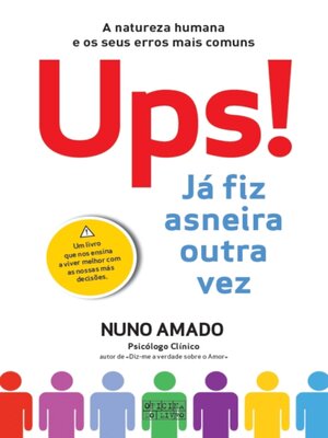 cover image of Ups... Já Fiz Asneira Outra Vez